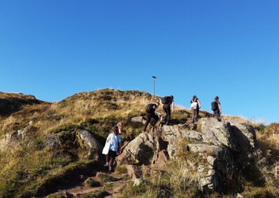 DALI partners gathering for a planning meeting on Ulriken mountain in Bergen, September 7th.